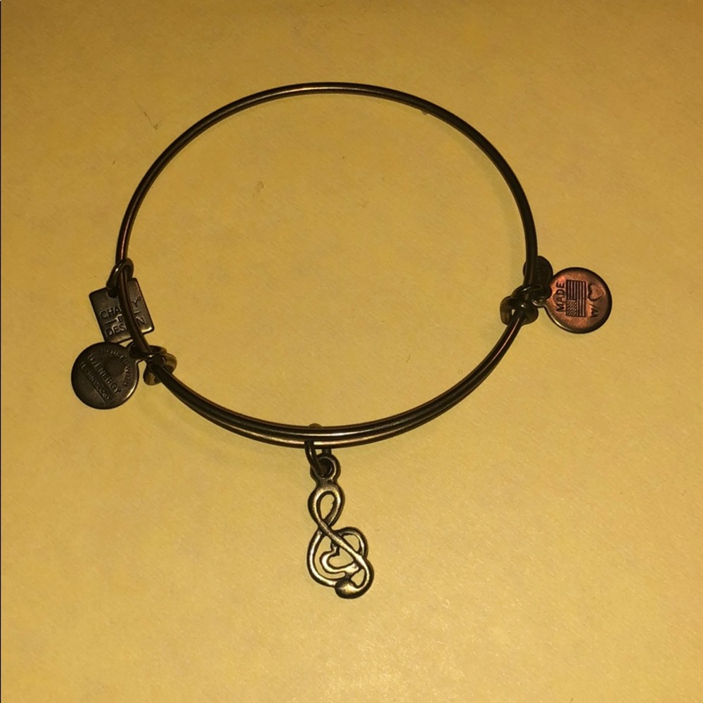 Alex and a I music note bracelet